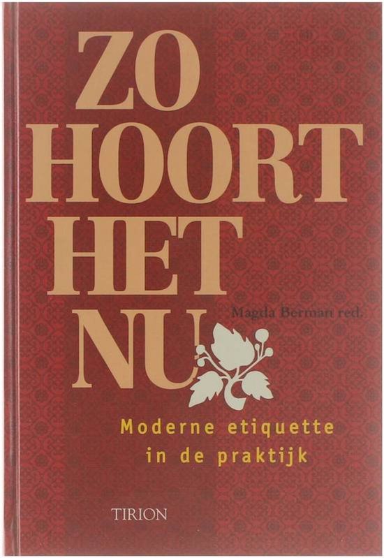 Zo Hoort Het Nu - cover