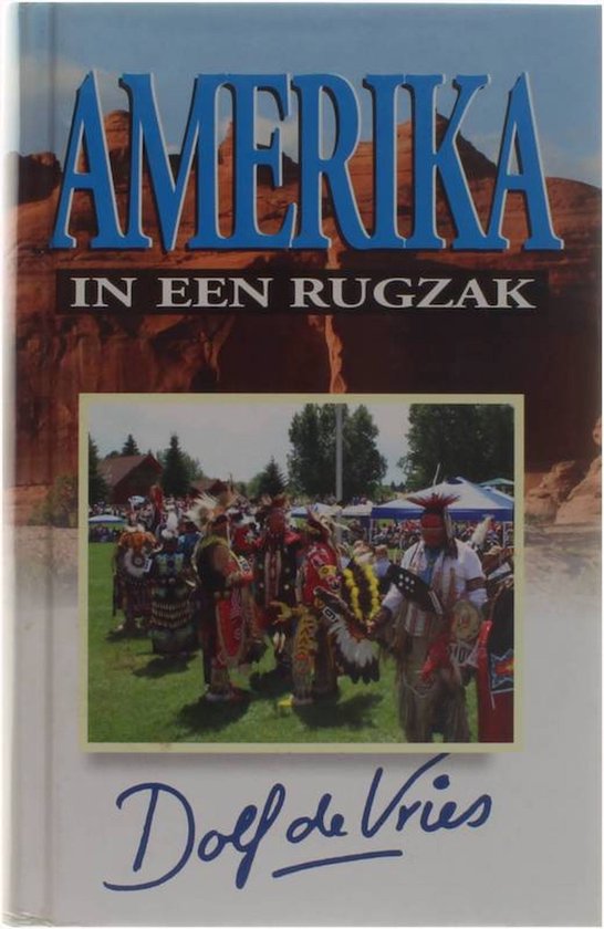 Cover van het boek 'Amerika in een rugzak' van Dolf de Vries