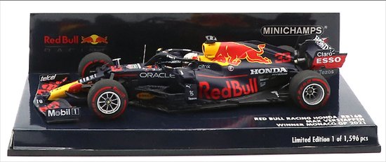 Red Bull Racing Honda RB16B #33 Winner Monaco GP 2021 - 1:43 - Minichamps van Red Bull Racing — afbeelding 2