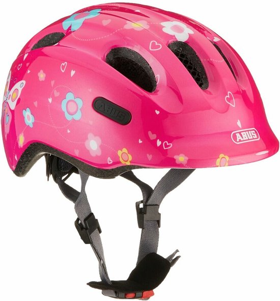 Helm ABUS Smiley 2.0 pink butterfly M (50-55cm) 72567 - ABUS