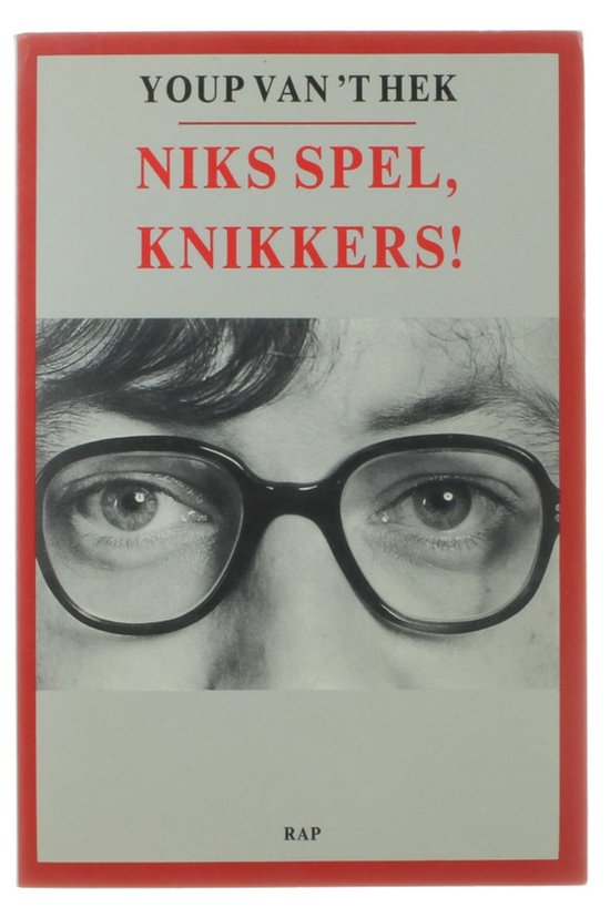 Cover van het boek 'Niks spel, knikkers!' van Youp van 't Hek
