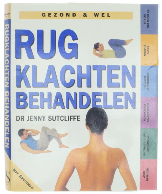Cover van het boek 'Rugklachten behandelen'