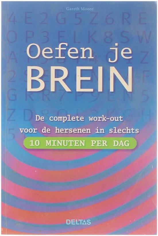 Cover van het boek 'Oefen je brein in 10 minuten per dag' van Gina Moore