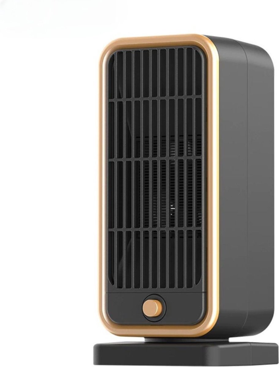 Elektrische Mini Ventilatorkachel - Draagbare heater - Voor thuis - Zwart