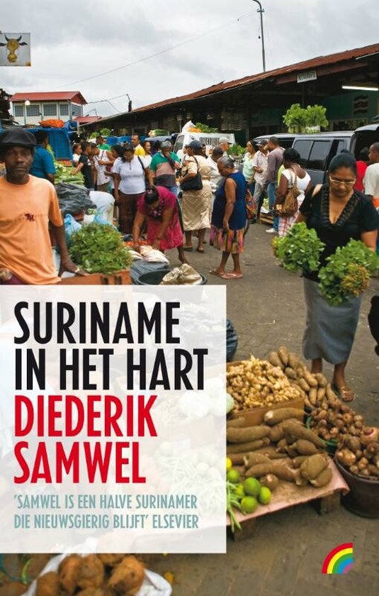 Cover van het boek 'Suriname in het hart' van D. Samwel