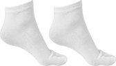 Teensokken | dames sokken | 2 paar | katoen | wit | maat 35-38