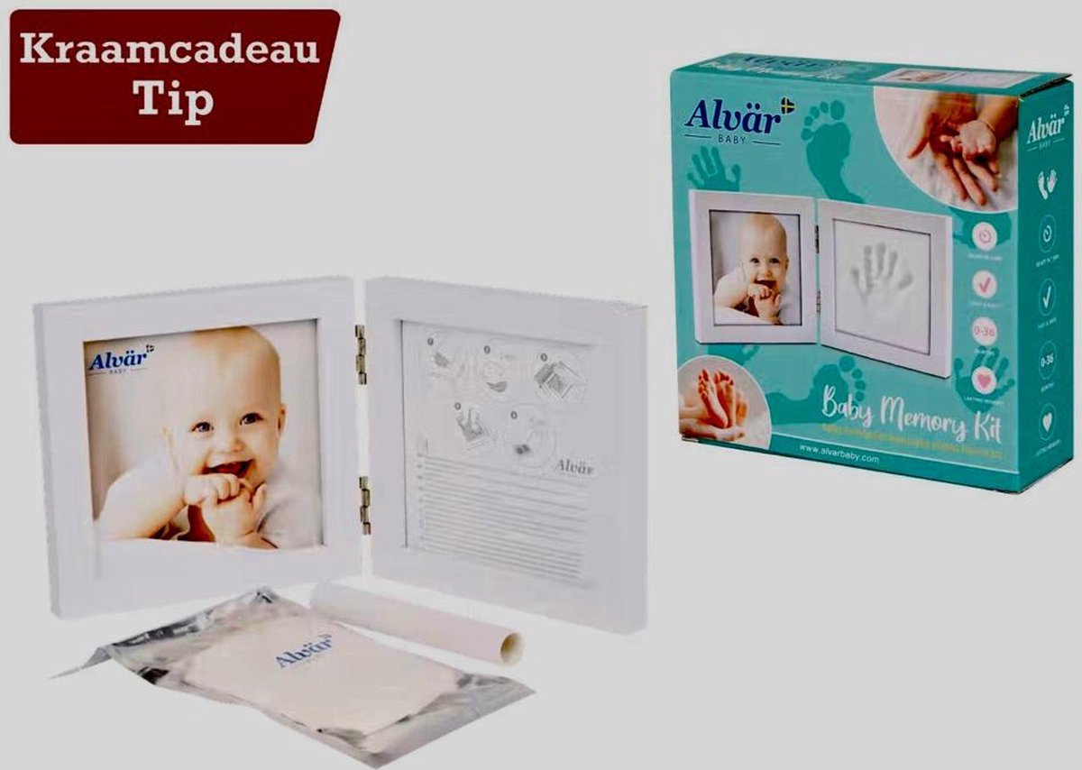 Kit empreinte pied et main à l'argile pour bébé et naissance achat vente  écologique - Acheter sur