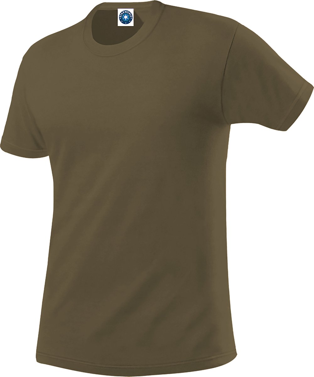 Starworld SW350 Cool T-shirt Unisex - Khaki - Small in de sale-merkloos / sans marque 1