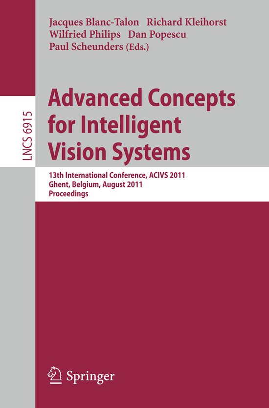Advanced Concepts for Intelligent Vision Systems - cover