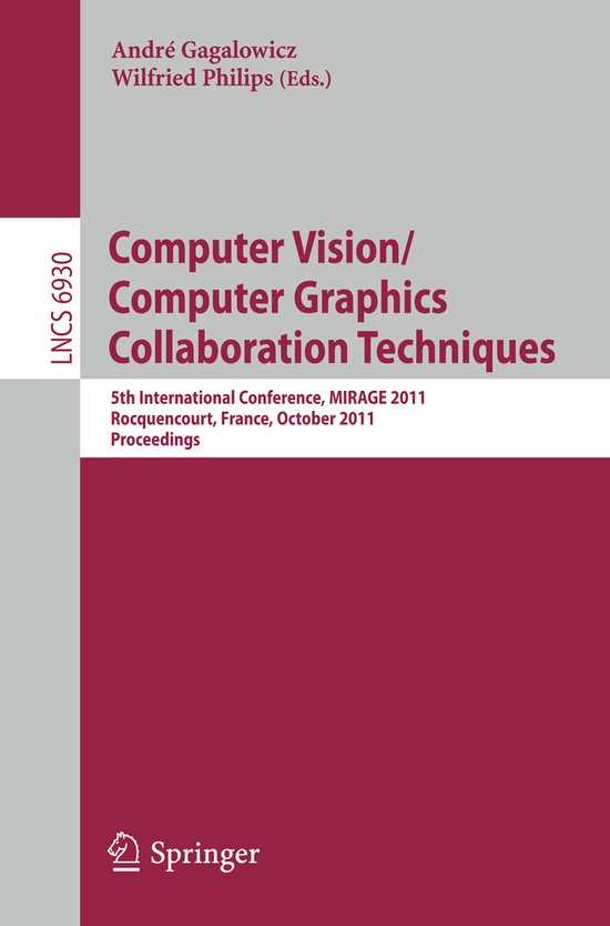 Lecture Notes in Computer Science6930- Computer Vision/Compu ... - cover