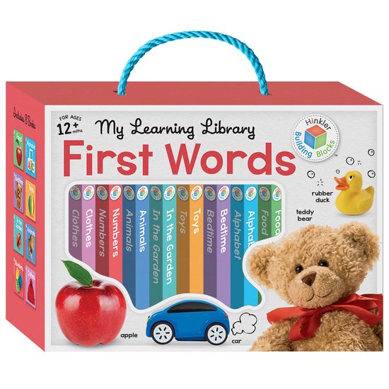 Building Blocks Building Blocks Learning Library Words, Hinkler Pty