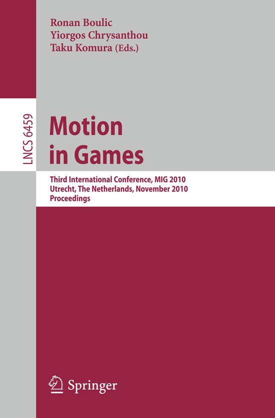 Motion in Games - cover