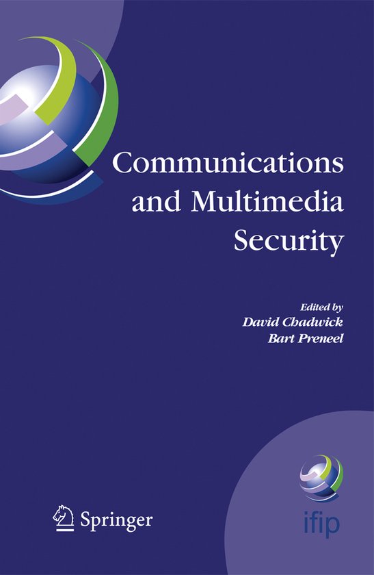 Communications and Multimedia Security - cover