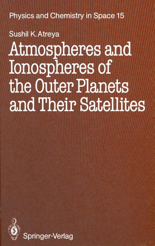 Atmospheres and Ionospheres of the Outer Planets and Their S ... - cover