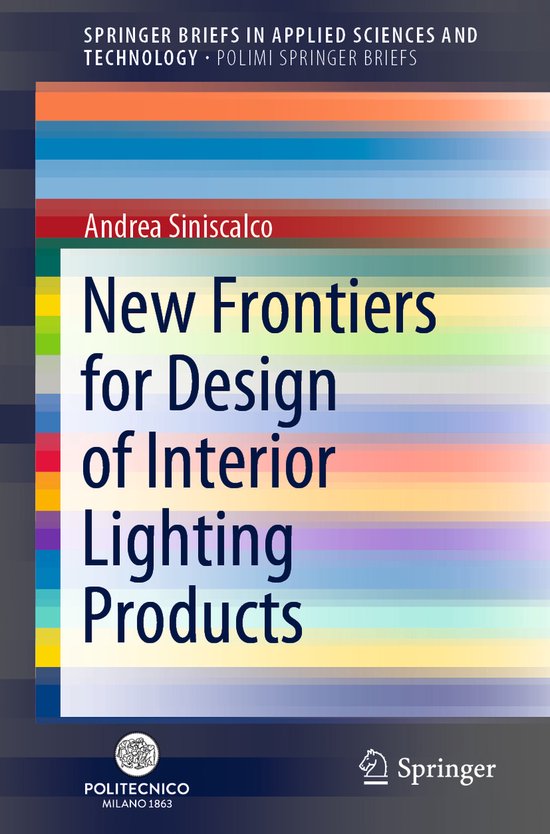 New Frontiers for Design of Interior Lighting Products - cover