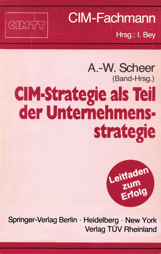 CIM-Strategie ALS Teil Der Unternehmensstrategie - cover