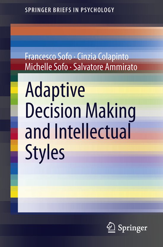 Adaptive Decision Making and Intellectual Styles - cover