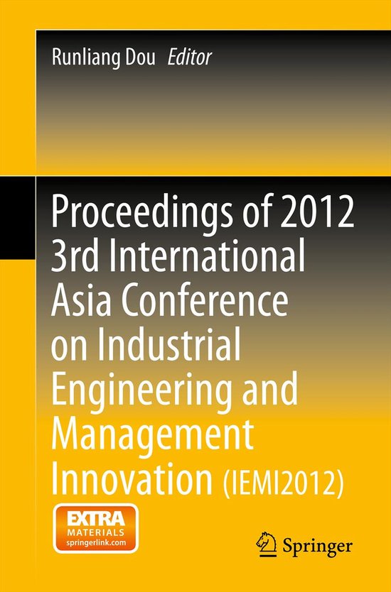 Proceedings of 2012 3rd International Asia Conference on Ind ... - cover