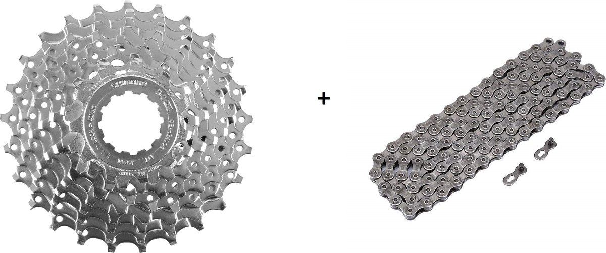 Superpromo Shimano 9 speed cassette 11 25 verbeterde versie voor ultiem schakelen bol
