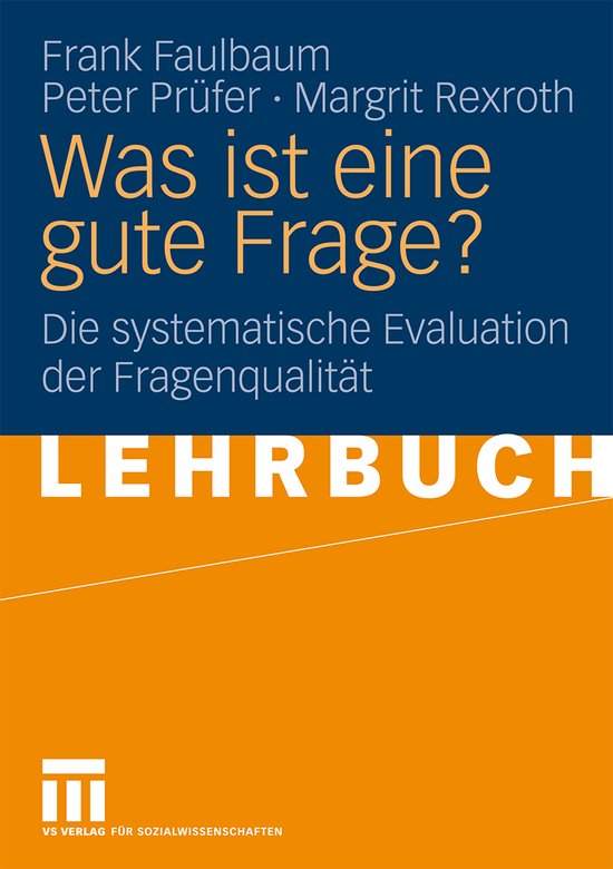 Was ist eine gute Frage - cover