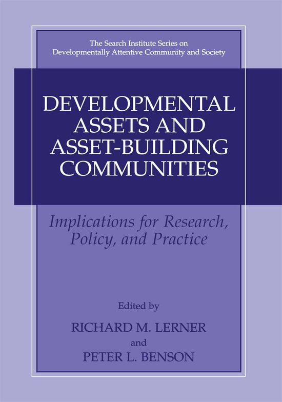 Developmental Assets and Asset-building Communities - cover