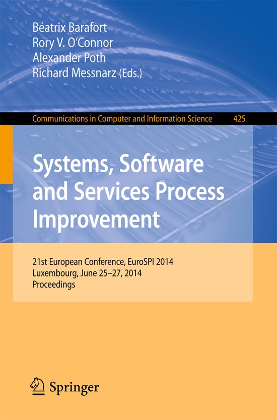 Systems Software and Services Process Improvement - cover