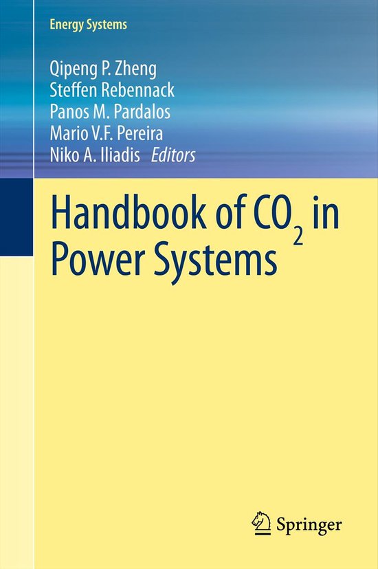 Energy Systems- Handbook of CO₂ in Power Systems - cover