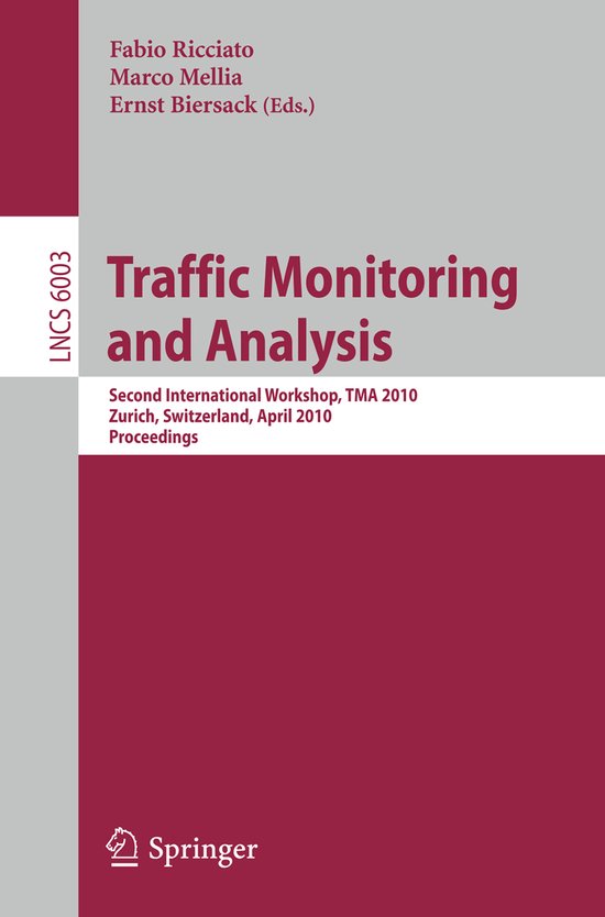 Traffic Monitoring and Analysis - cover