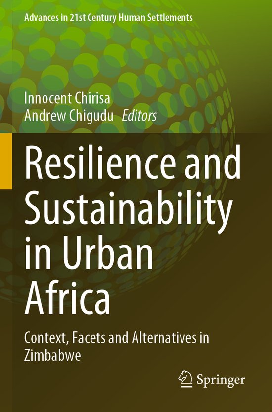 Advances in 21st Century Human Settlements- Resilience and ...