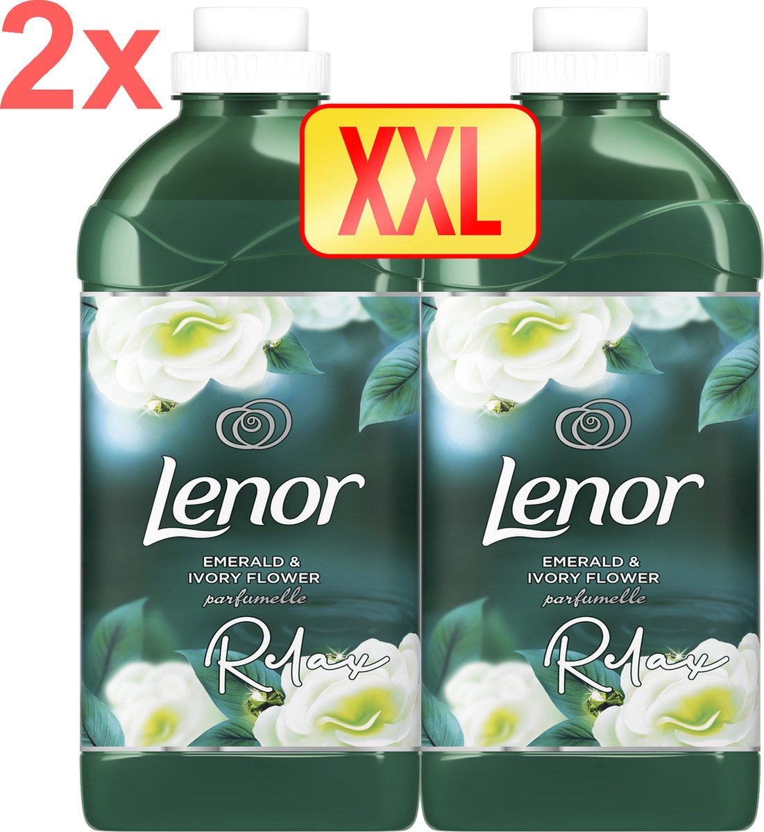 Lenor - Emerald & Lotus Flower - Wasverzachter - 4320ml - 148 Wasbeurten - Voordeelverpakking