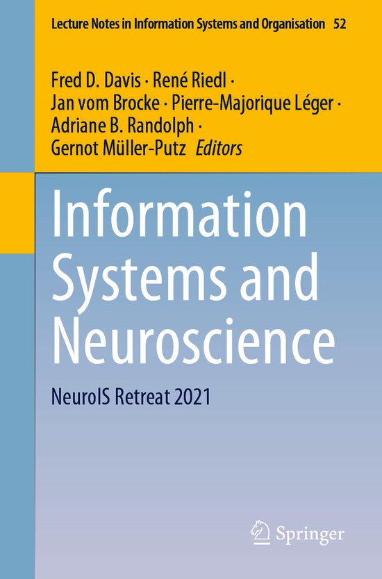 Lecture Notes in Information Systems and Organisation52- Inf ... - cover