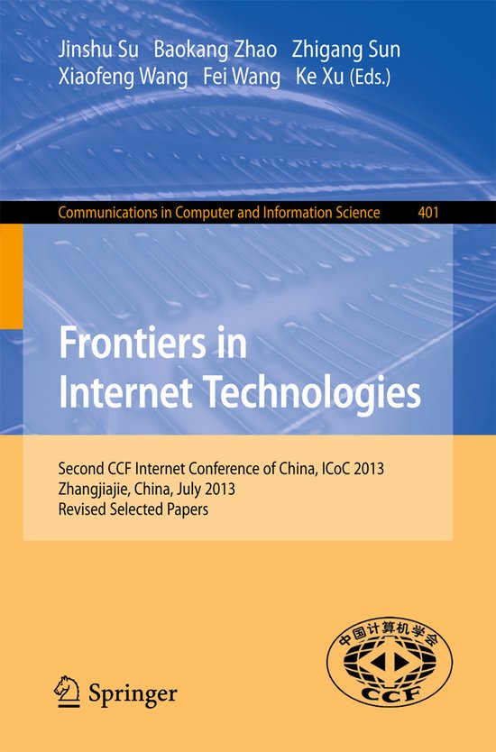 Frontiers in Internet Technologies - cover