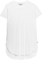 Wit basic duurzaam T-Shirt Liljana - Herrlicher