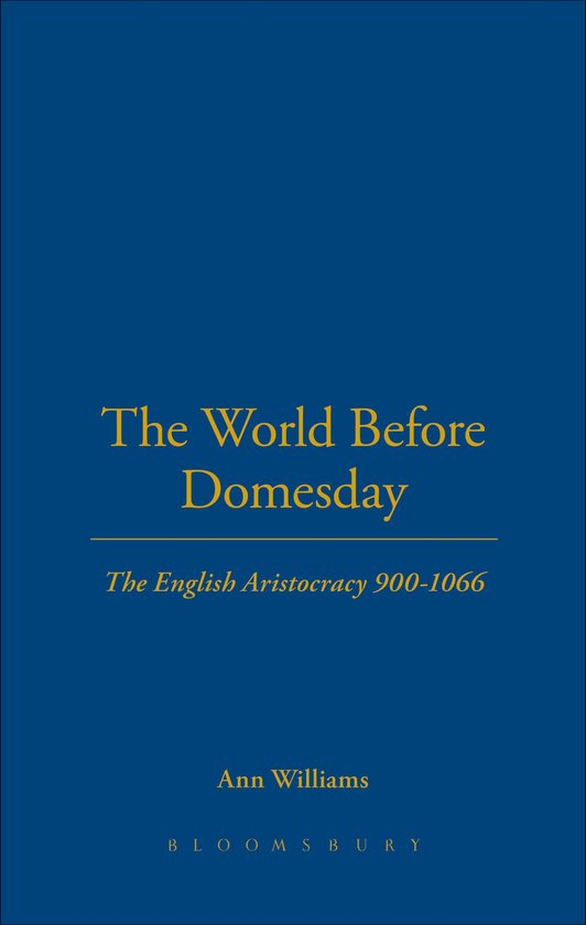 The World Before Domesday - cover