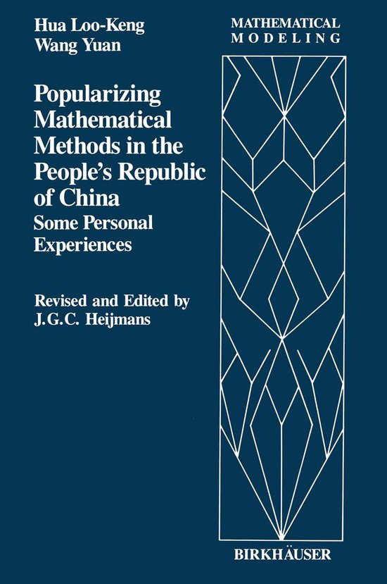 Mathematical Modeling2- Popularizing Mathematical Methods in ... - cover