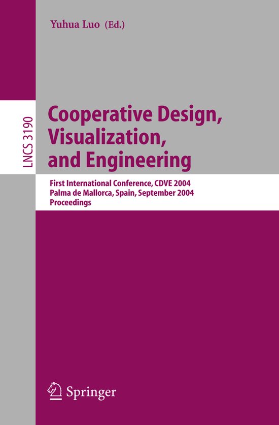 Cooperative Design, Visualization, and Engineering - cover
