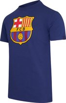 FC Barcelona t-shirt kids (big logo) - Maat 104 - maat 104