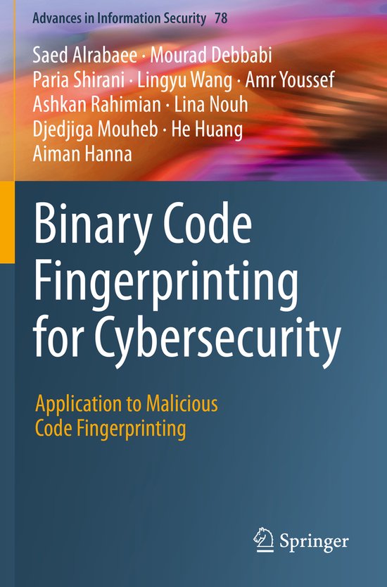 Binary Code Fingerprinting for Cybersecurity - cover