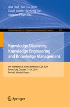 Knowledge Discovery Knowledge Engineering and Knowledge Management