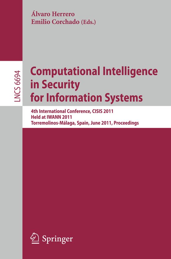 Computational Intelligence in Security for Information Syste ... - cover