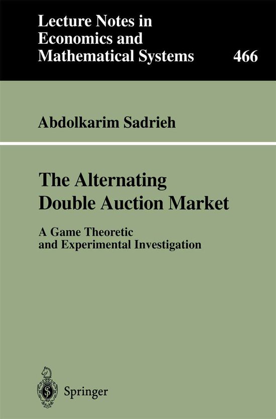 The Alternating Double Auction Market - cover