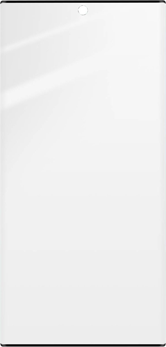 Geschikt voor Samsung Galaxy S23 Ultra Gehard Glas 9H Hardheid Ultrabestendig Gebogen Rand Zwart