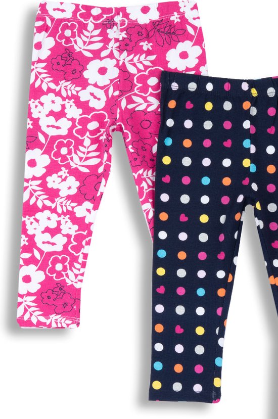 Set 3 Leggings Chicco Per Bambine - Cotone Morbido, Vita Elasticizzata, Colorati E Comodi - Foto 8
