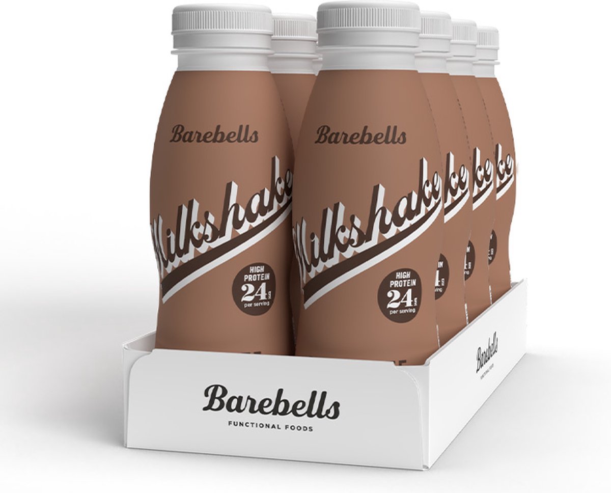 Barebells | Proteine Milkshake | Chocolade | Tray | 8 x 330ml | Snel afvallen zonder poespas!