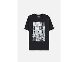 The Last Of Us - Run Stalk Click Shamble Bloat Heren T-shirt - 2XL - Zwart