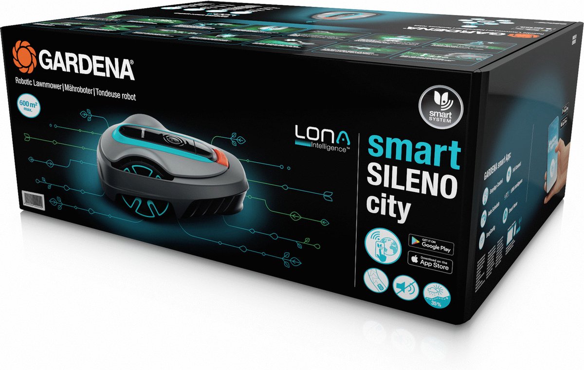GARDENA smart SILENO city 600 met app en zones thumbnail 6