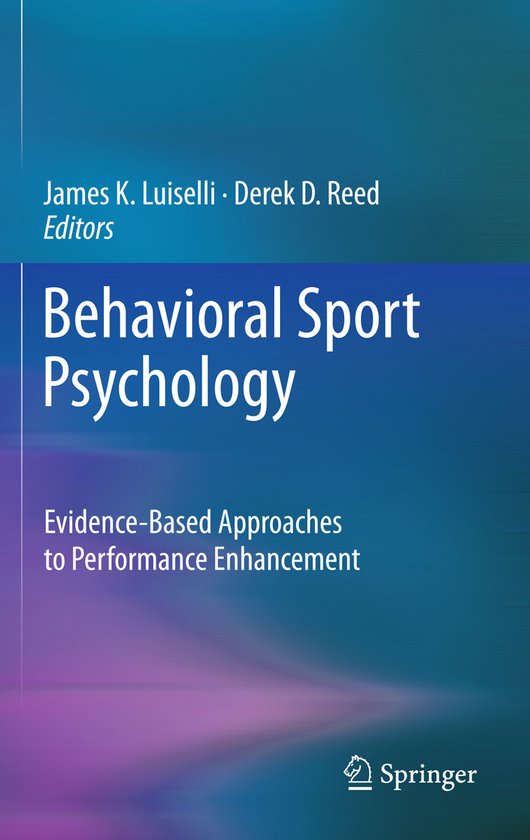Behavioral Sport Psychology - cover