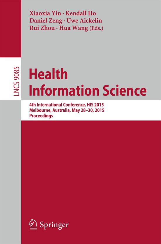 Health Information Science - cover