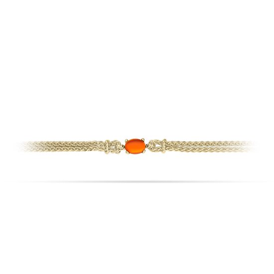 Gisser Jewels - Armband - Zilver - Zirconia - 18+3 cm