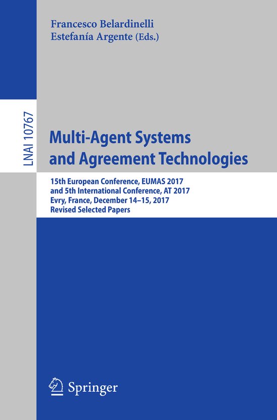 Lecture Notes in Computer Science10767- Multi-Agent Systems  ... - cover